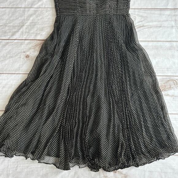 Vintage y2k Polka Dot Halter Dress | Laundry by Shelli Segal 🖤 - Picture 14 of 16